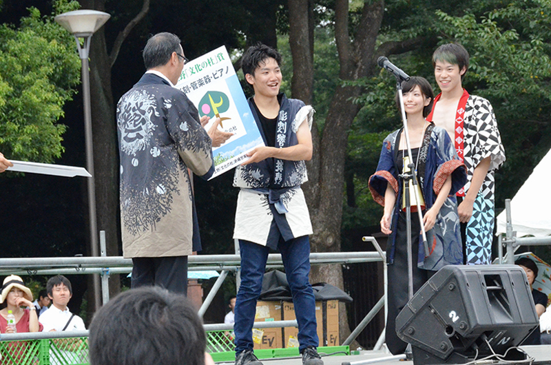 藝祭2016　上野「文化の杜」賞　彫刻・管楽器・ピアノ