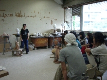 2年次彫刻選択実習 講評会