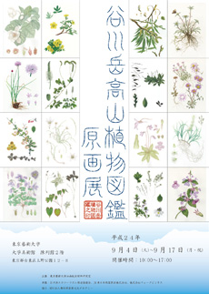 Illustrated book of Tanigawadake alpine plants