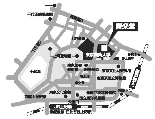 奏楽堂　地図