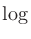 $\log$