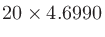 $\displaystyle z = \frac{26.81 f}{1960 + f}-0.53
$